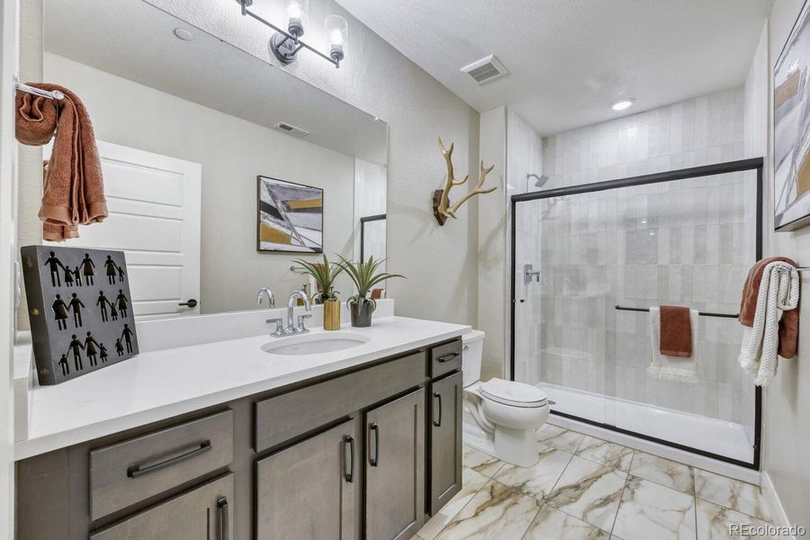 Furnished interior view inside a new home in , Broomfield (Image 38).