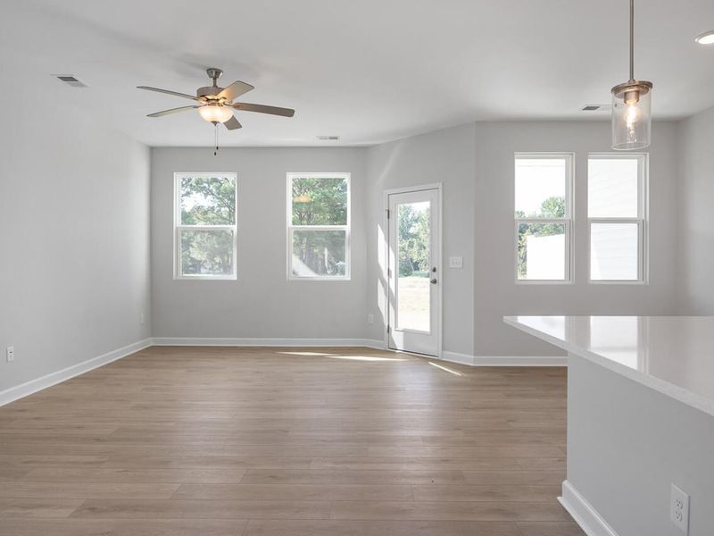 Spacious, unfurnished interior of a new home in Springvale, Fuquay Varina (Image 12).