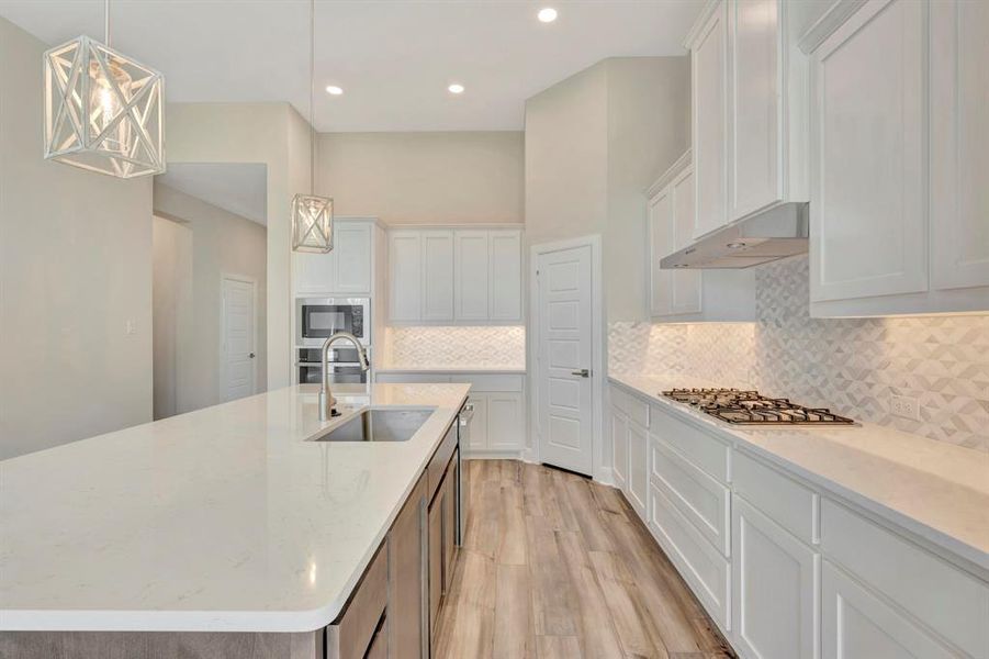 Furnished interior view inside a new home in Treeline, Justin (Image 11).
