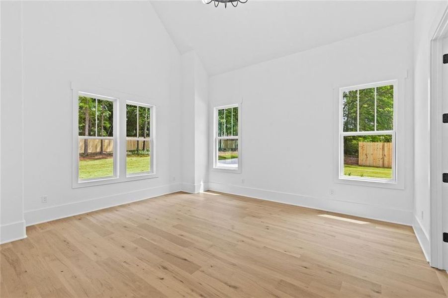 Spacious, unfurnished interior of a new home in , Monroe (Image 24).