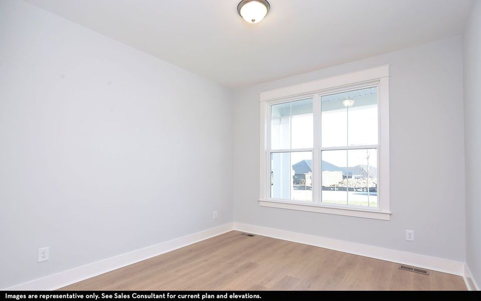 Spacious, unfurnished interior of a new home in McCain's Station, Gallatin (Image 12).