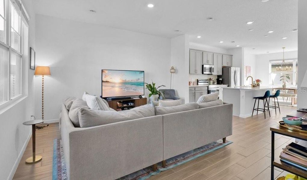 Furnished interior view inside a new home in Northlake at Ovation, Winter Garden (Image 7).