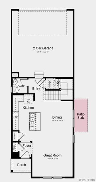 Additional Highlights Include: Outdoor patio and second sink at upstairs secondary bath.