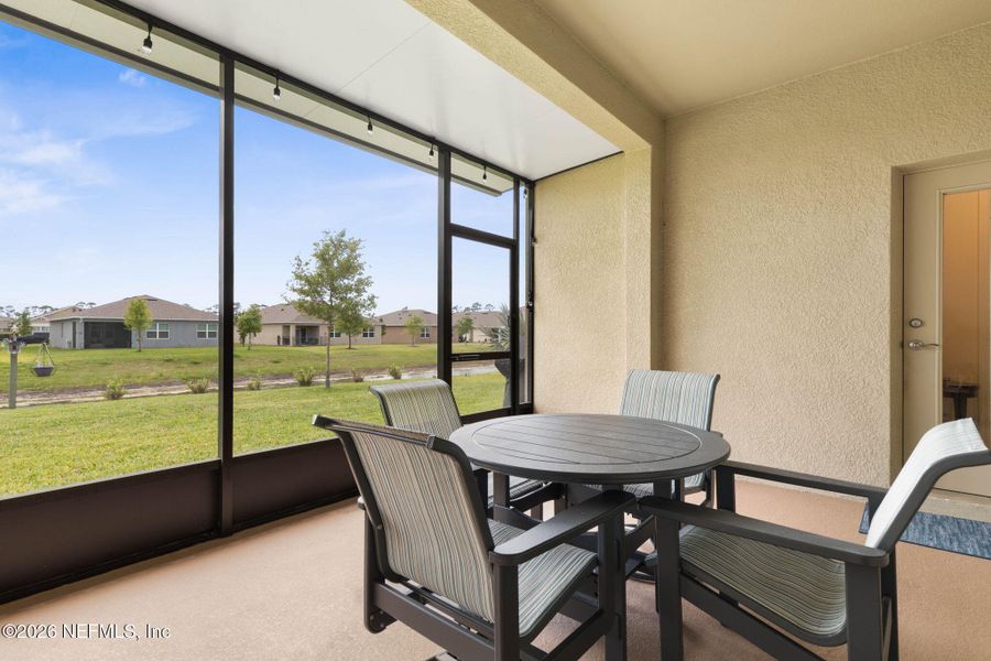 Exterior details and patio area of a home in , Ormond Beach (Image 22). Exterior details and patio area of a home in , Ormond Beach (Image 22).