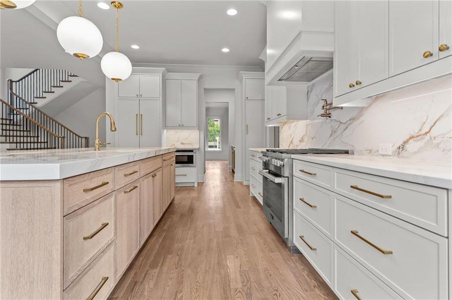 Furnished interior view inside a new home in , Buford (Image 10).
