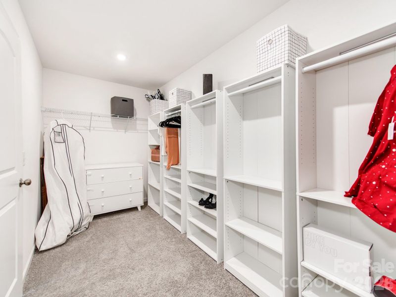 Furnished interior view inside a new home in Sutter's Mill II, Troutman (Image 31).