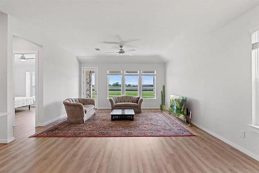 Furnished interior view inside a new home in , Round Rock (Image 3). Furnished interior view inside a new home in , Round Rock (Image 3).