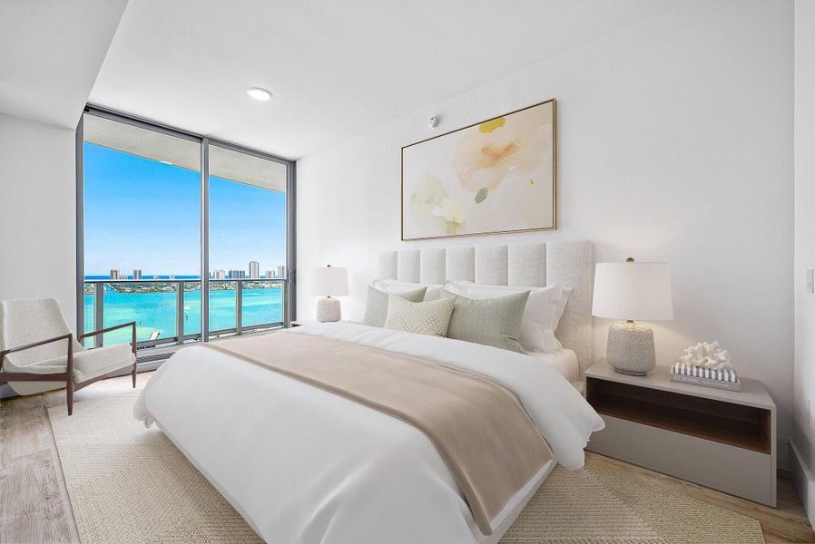 Primary Bedroom virtually staged Primary Bedroom virtually staged