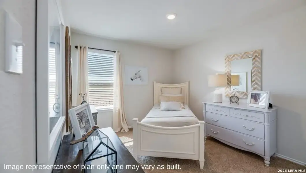 Furnished interior view inside a new home in Stonehill, San Antonio (Image 3).