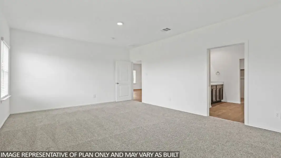 Representative unfurnished interior of a home built from the Kendall by D.R. Horton in Madeley Creek Preserve, Conroe (Image 21). Representative unfurnished interior of a home built from the Kendall by D.R. Horton in Madeley Creek Preserve, Conroe (Image 21).