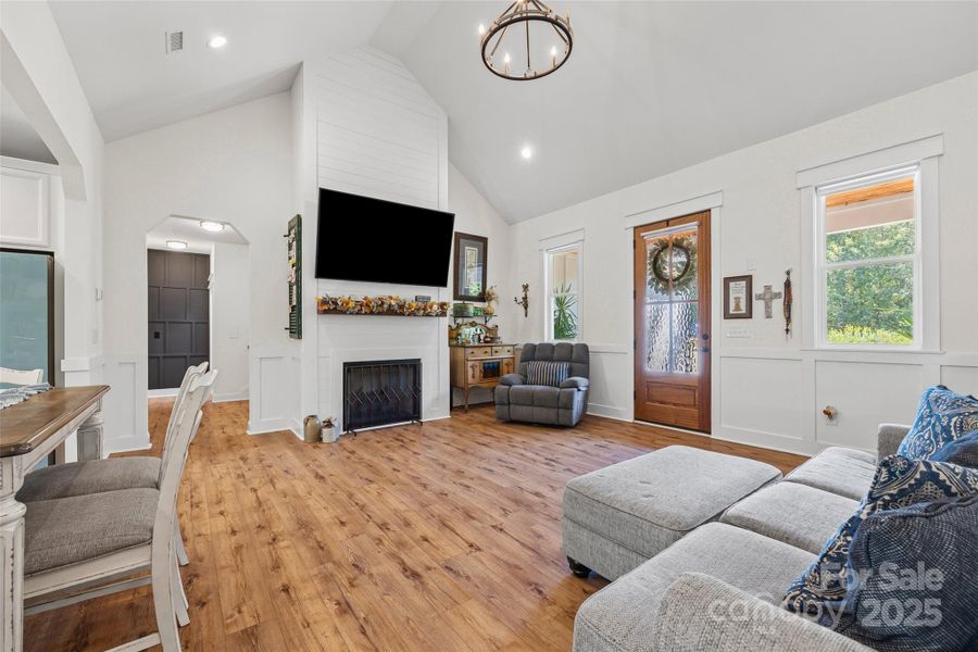 Furnished interior view inside a new home in , Clover (Image 11). Furnished interior view inside a new home in , Clover (Image 11).