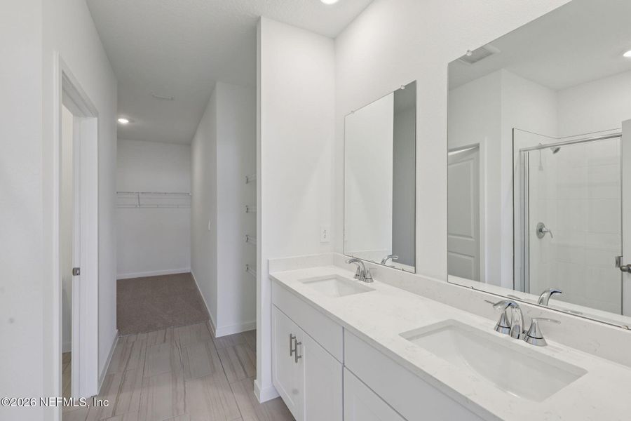 Furnished interior view inside a new home in Kings Preserve, Jacksonville (Image 3).