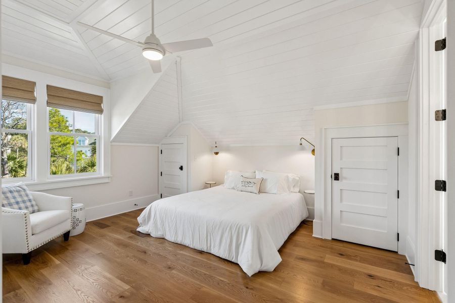 Furnished interior view inside a new home in , Folly Beach (Image 97).