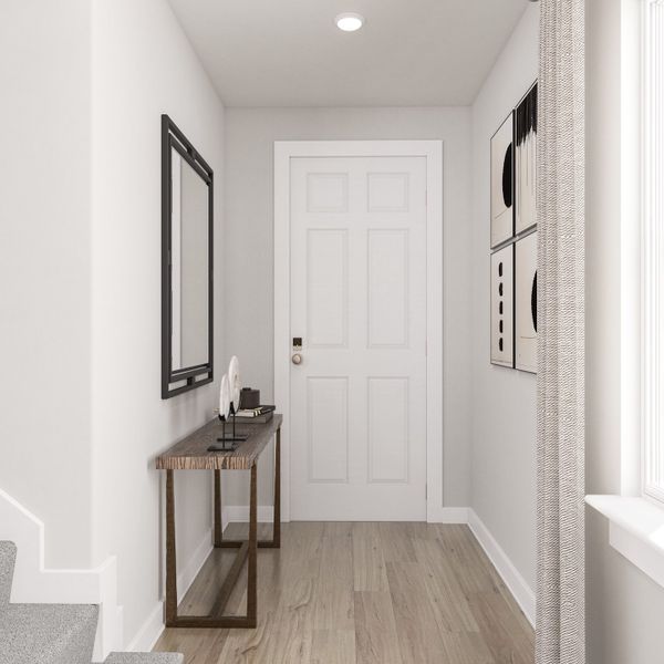 Furnished interior view inside a new home in Park Central, Georgetown (Image 3).