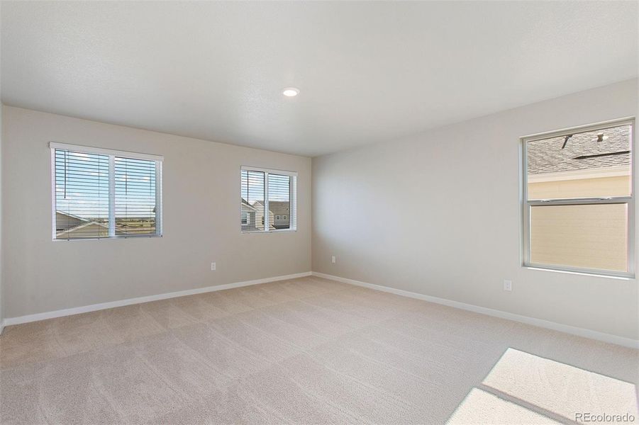 Spacious, unfurnished interior of a new home in Bennett Ranch, Bennett (Image 16). Spacious, unfurnished interior of a new home in Bennett Ranch, Bennett (Image 16).