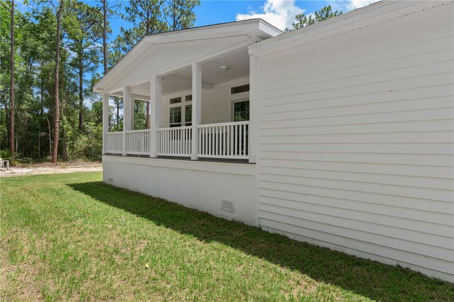 Exterior details and patio area of a home in , Weeki Wachee (Image 28). Exterior details and patio area of a home in , Weeki Wachee (Image 28).