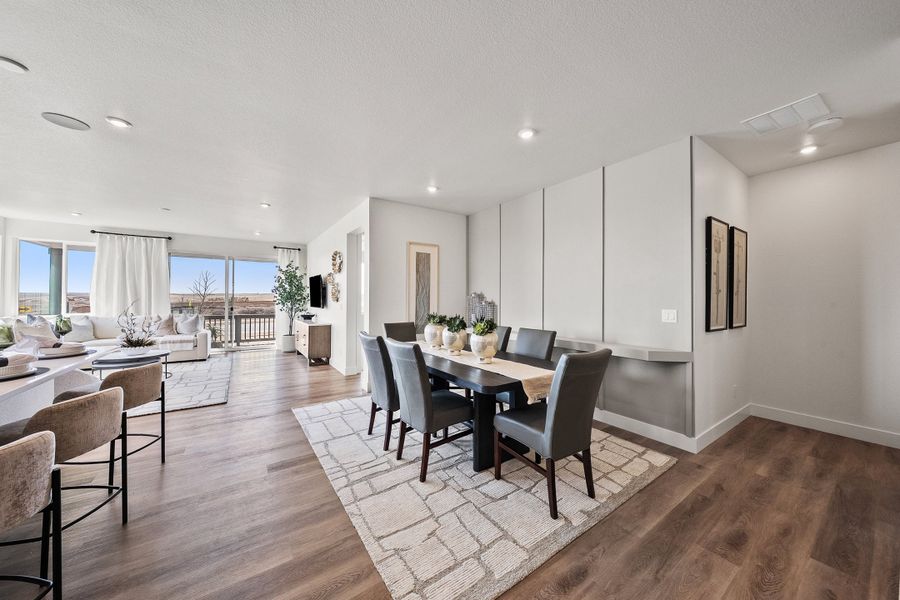 Representative furnished interior of a home built from the 1 by Trumark Homes in Trumark Homes at Tanterra, Parker (Image 10).