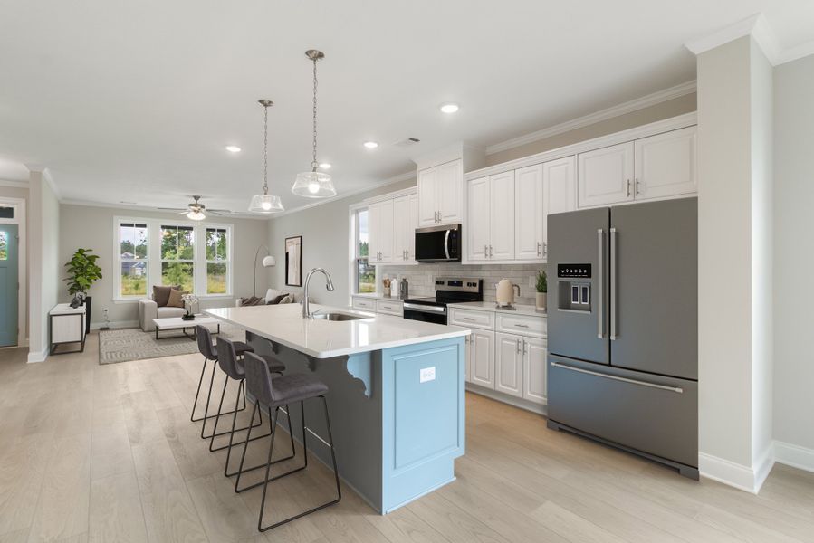 Furnished interior view inside a new home in Tillery Park, Grovetown (Image 10).