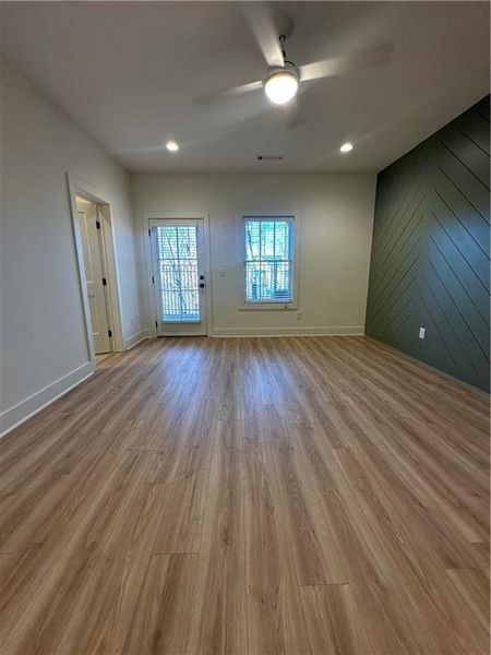 Spacious, unfurnished interior of a new home in Skyview On Broad, Sugar Hill (Image 12).