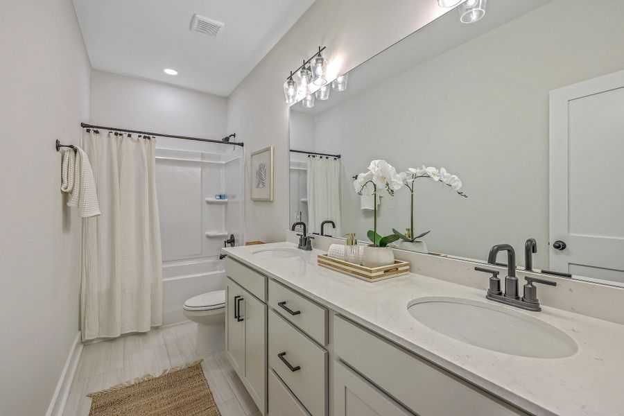 Furnished interior view inside a new home in , Summerville (Image 29).