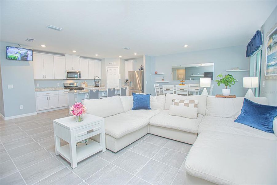 Furnished interior view inside a new home in The Reserve at Twin Lakes, St. Cloud (Image 8).