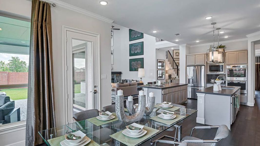 Representative furnished interior of a home built from the Calypso by Taylor Morrison in Avalon at Friendswood, Friendswood (Image 13).