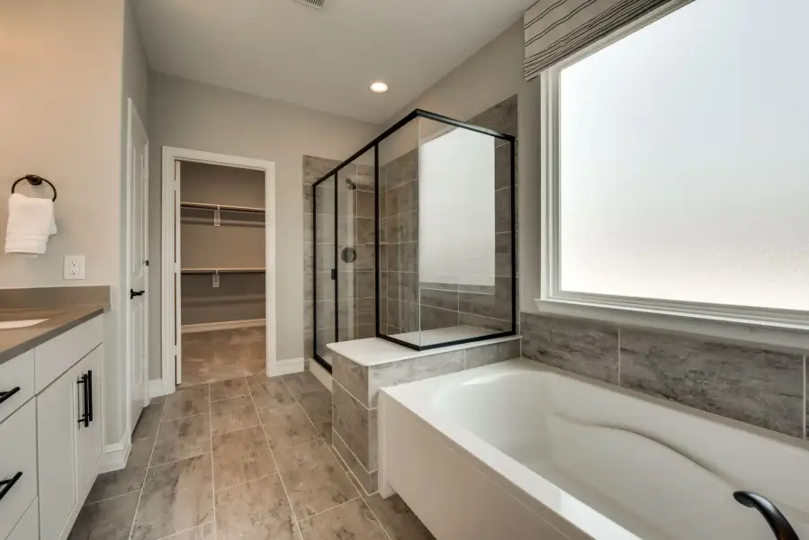 Representative furnished interior of a home built from the Chilton by Pulte Homes in Spring Branch Preserve, Montgomery (Image 16).