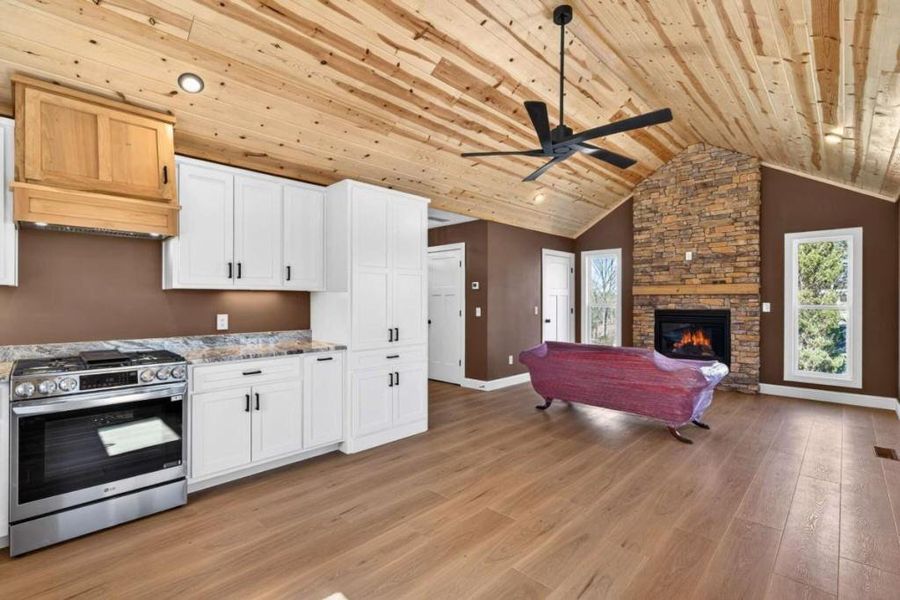 Furnished interior view inside a new home in , Blue Ridge (Image 8).