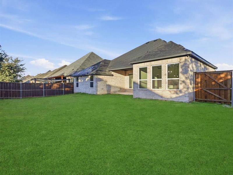 Exterior details and patio area of a home in , Granbury (Image 28). Exterior details and patio area of a home in , Granbury (Image 28).