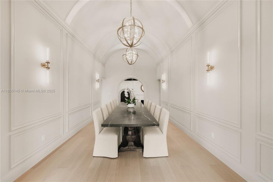 Furnished interior view inside a new home in , Miami (Image 22).