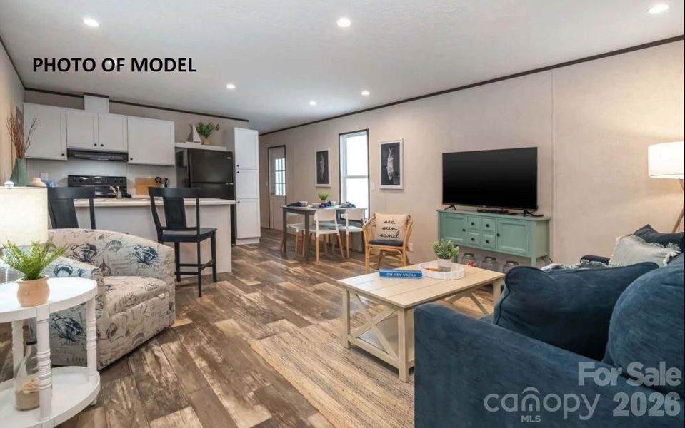 Furnished interior view inside a new home in , Nebo (Image 3).