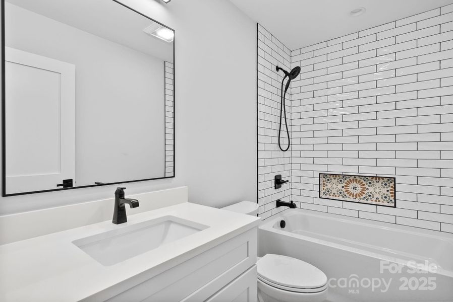 Furnished interior view inside a new home in , Weaverville (Image 8).