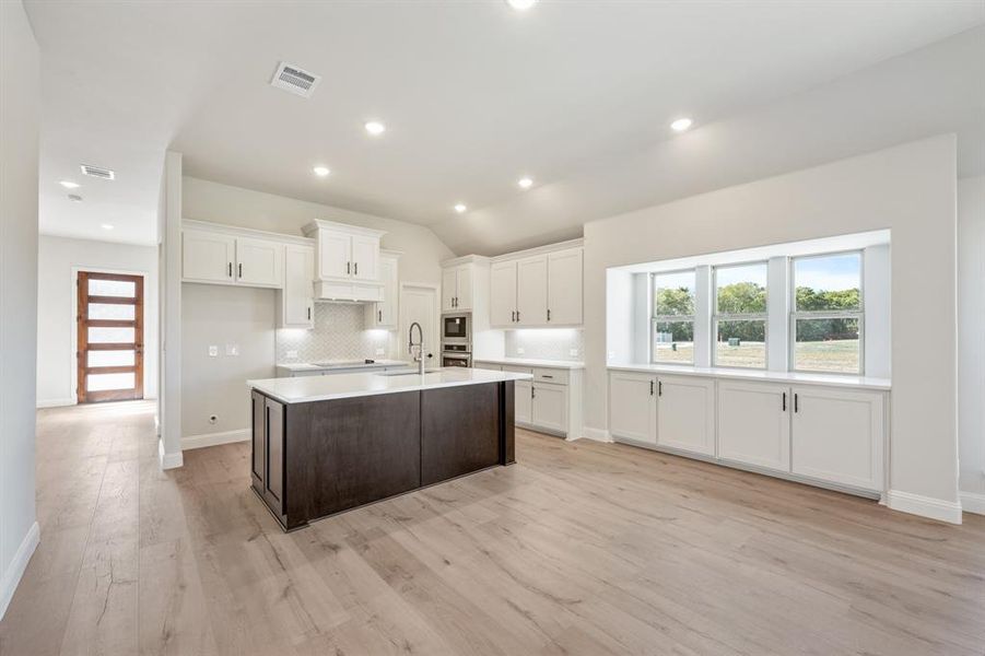 Furnished interior view inside a new home in Anderson Crossing, Trenton (Image 9). Furnished interior view inside a new home in Anderson Crossing, Trenton (Image 9).