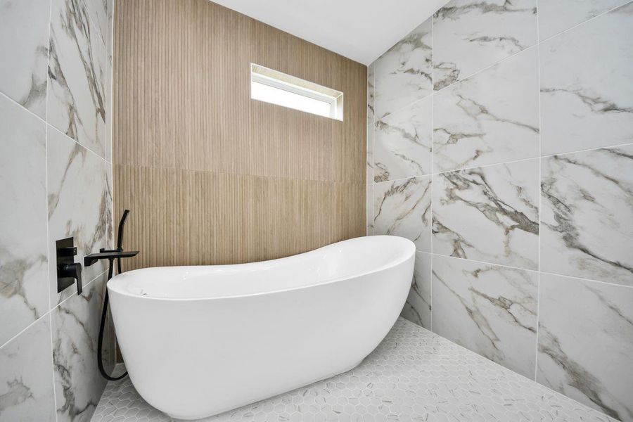 Close-up of interior finishes inside a home in , Houston (Image 17).