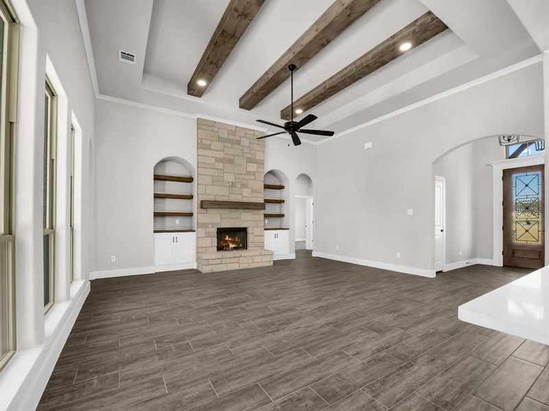 Spacious, unfurnished interior of a new home in , Azle (Image 17).
