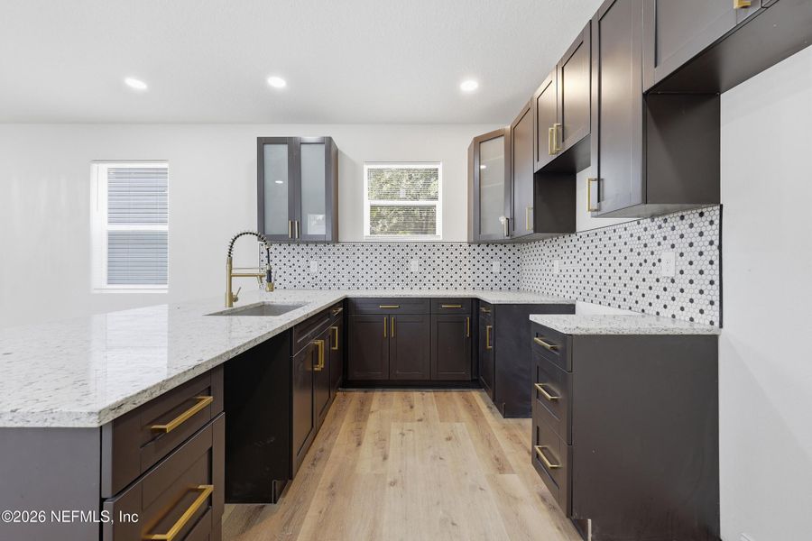 Furnished interior view inside a new home in , Jacksonville (Image 9).