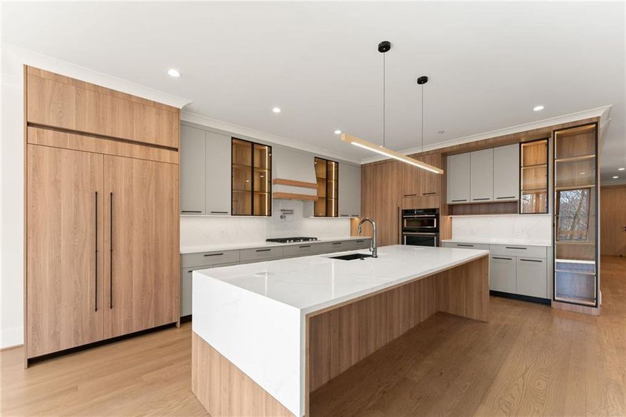 Furnished interior view inside a new home in , Cumming (Image 9).