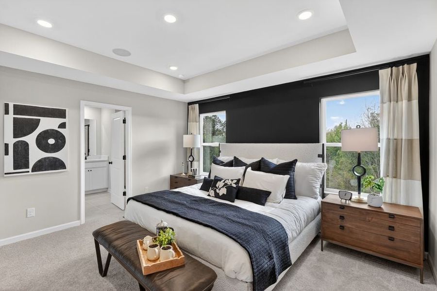 Furnished interior view inside a new home in Dreycott, Lawrenceville (Image 19).