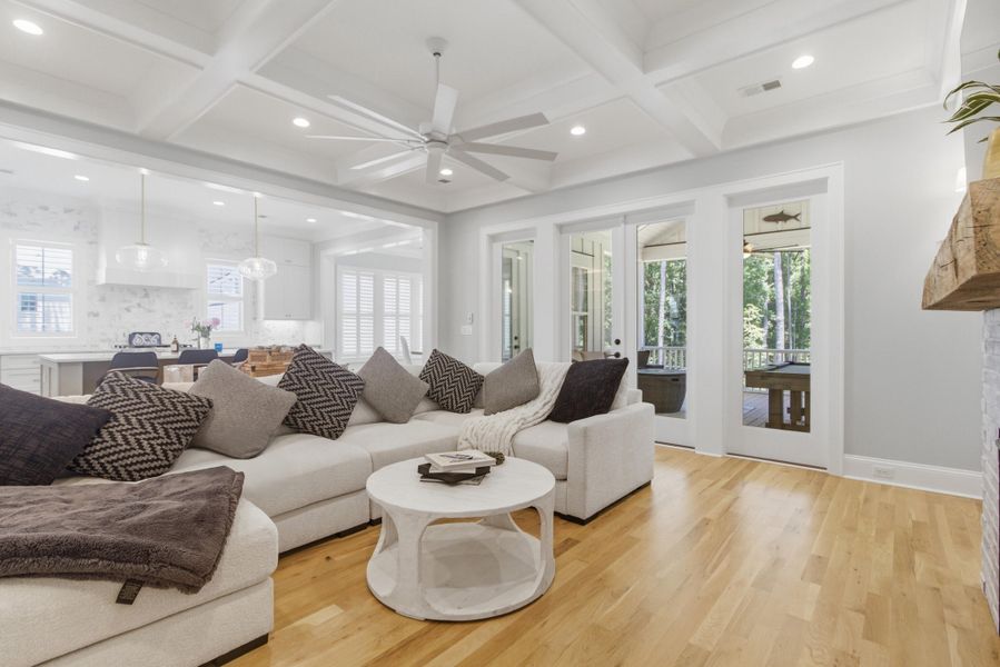 Furnished interior view inside a new home in , Mount Pleasant (Image 53).