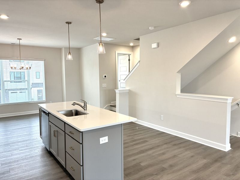 Furnished interior view inside a new home in Holly View, Greenville (Image 8).