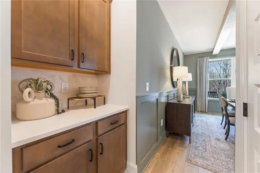 Furnished interior view inside a new home in , Dallas (Image 4).