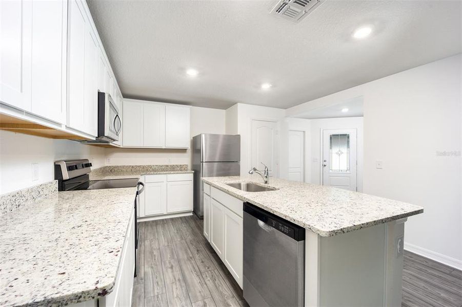 Furnished interior view inside a new home in Gum Lake Preserve, Lake Alfred (Image 6).