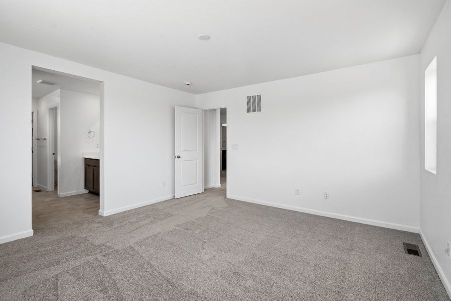 Spacious, unfurnished interior of a new home in The Town Collection at Independence, Elizabeth (Image 21). Spacious, unfurnished interior of a new home in The Town Collection at Independence, Elizabeth (Image 21).