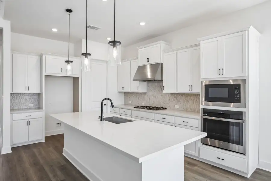 Representative furnished interior of a home built from the Anderson by Taylor Morrison in Easton Park, Austin (Image 5).