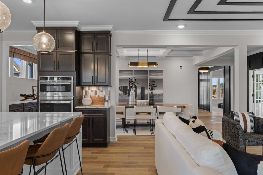 Representative furnished interior of a home built from the The Sand Dollar by Chesapeake Homes in Coastal Club of the Carolinas, Calabash (Image 33).