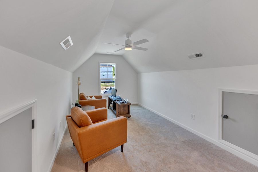 Representative furnished interior of a home built from the Blossom by Great Southern Homes in Oak Hollow, Longs (Image 42).