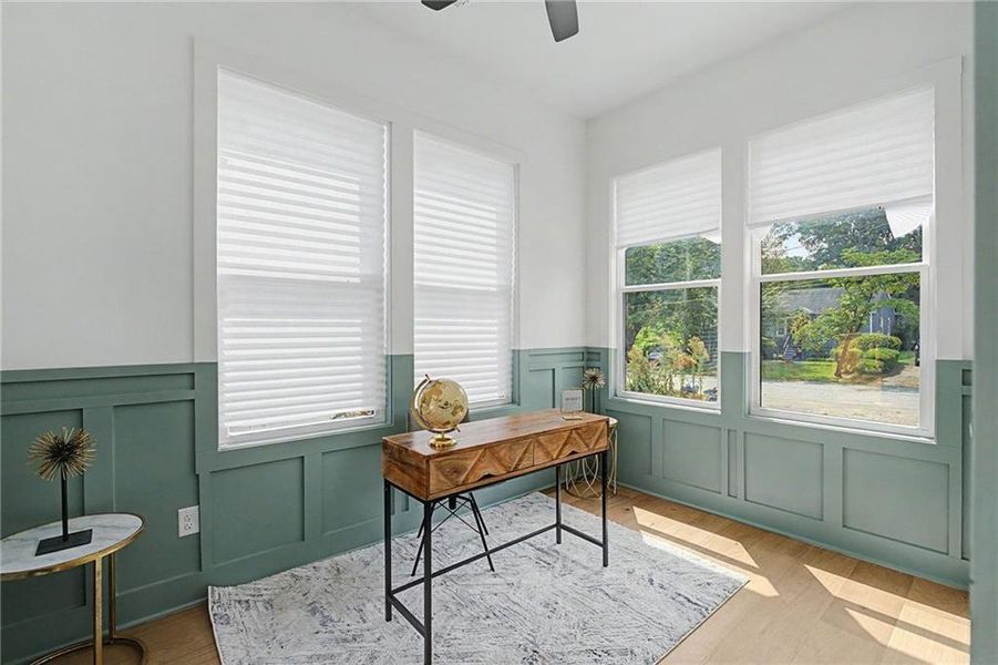 Furnished interior view inside a new home in , Atlanta (Image 15).