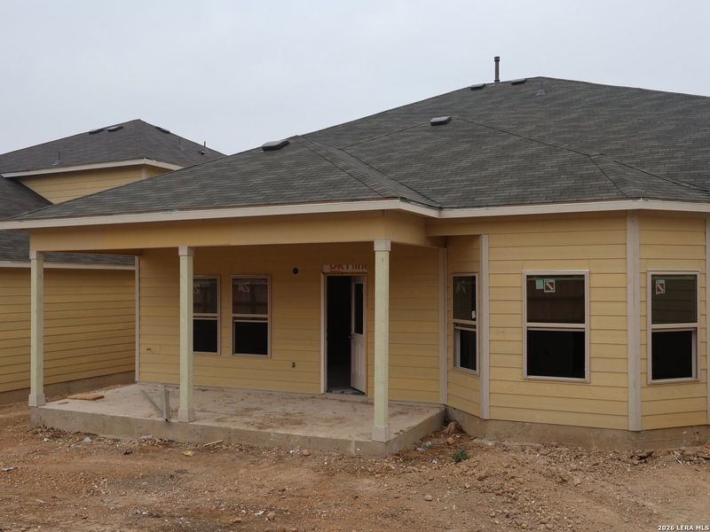 In-progress construction of a new home in Mesquite Ridge, San Antonio, TX (Image 32).