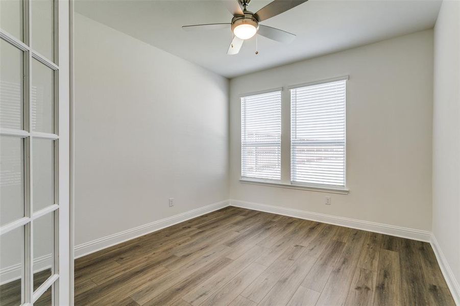 Spacious, unfurnished interior of a new home in The Preserve, Justin (Image 14).