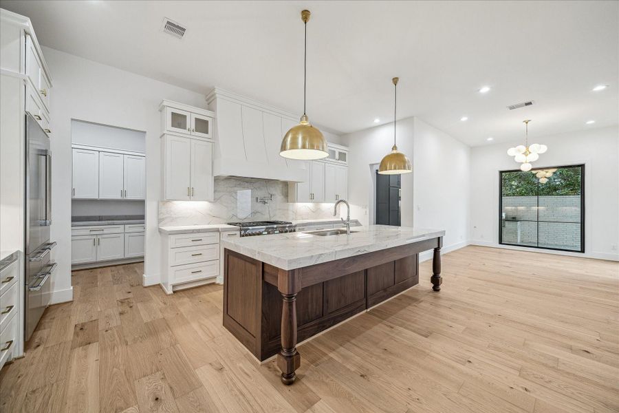 Furnished interior view inside a new home in , Houston (Image 15).